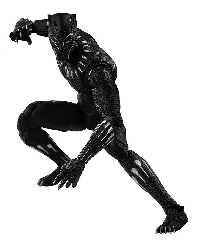 Marvel Studios The Infinity Saga DLX Black Panther 1/12 Scale ABS, PVC, and Zinc Alloy Painted Action Figure