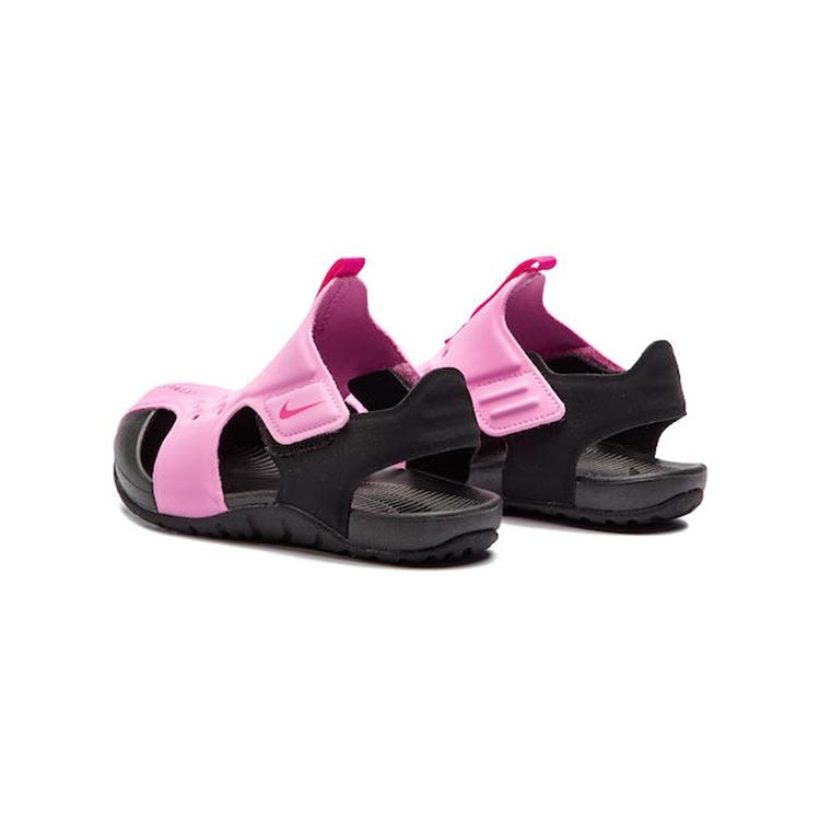 New Nike Sunray Protect 2 Sandal Pink Black Children Aged 3 7 Years Old 943826-602