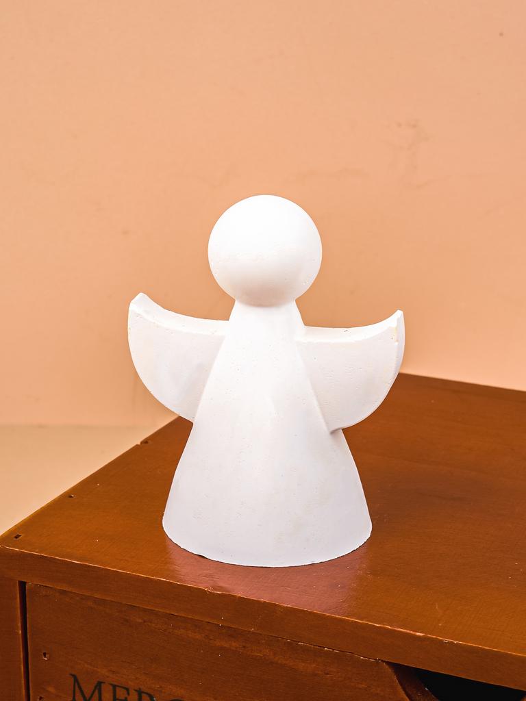 Einfache kleine Engel Kerze Silikonform DIY Kreative Handgemachte Seife Beton Gips Gießen Harzformen Heimdekor Weihnachtsgeschenk