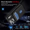 For iPhone 17 Pro Magnetic Case Detachable Card Slot Kickstand Leather + TPU Phone Cover