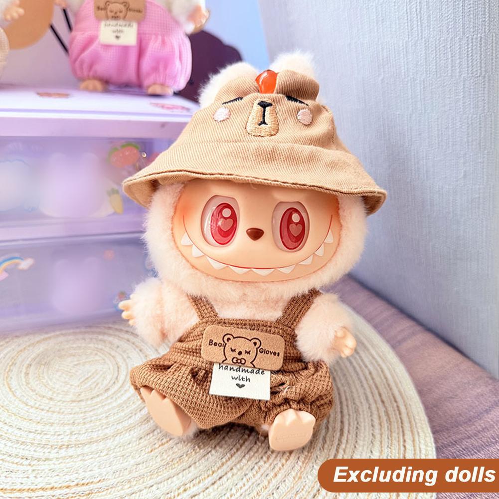 

Для 17см куклы Лабубу Модная одежда Платье Милая кукольная одежда Аксессуары для кукол 04#