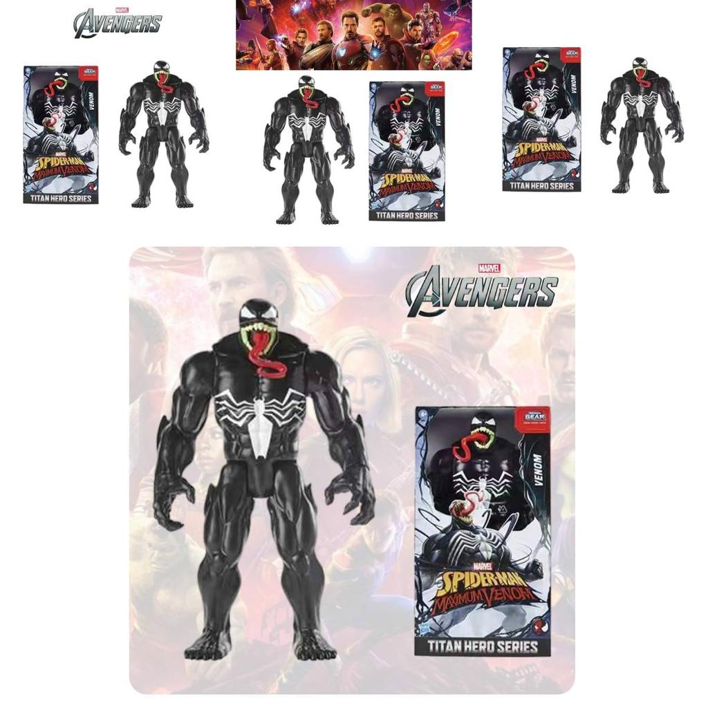 Large 30cm Venom E8684 Toy With Articulated Joints Avengers Collection