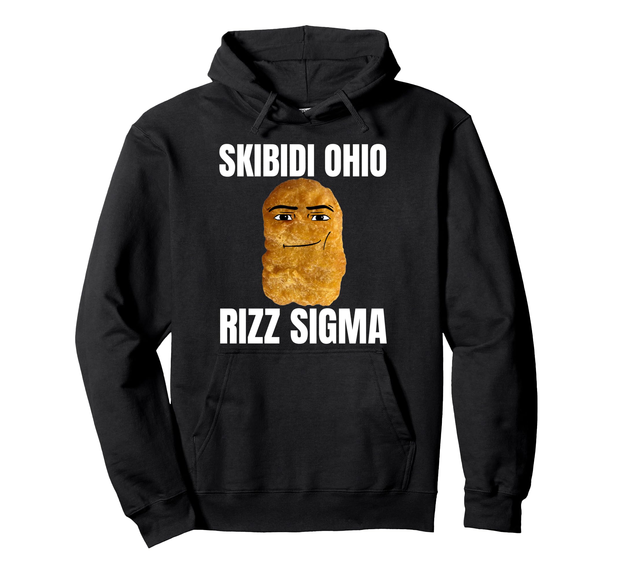 

Толстовка Skibidi Ohio Rizz Sigma чёрный