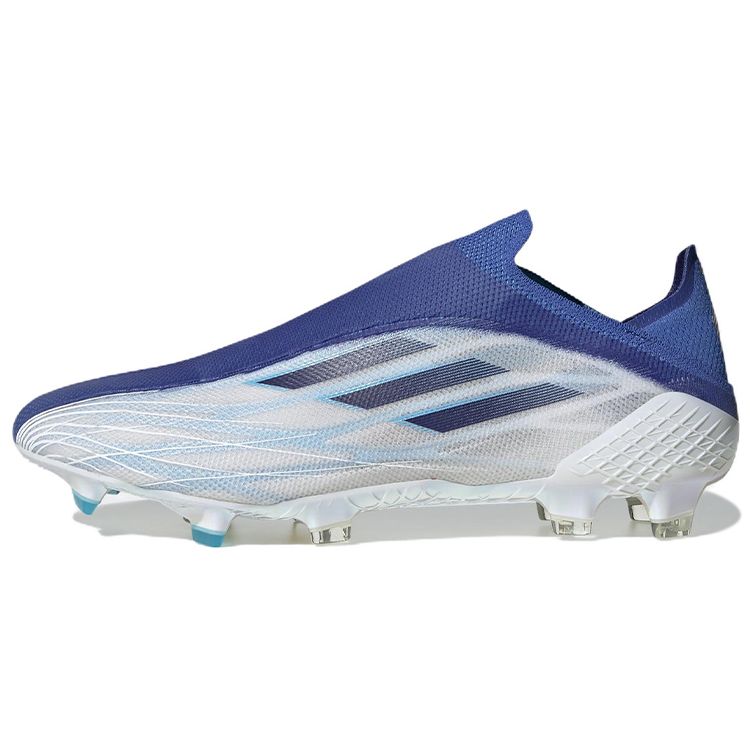 Adidas X Speedflow+ FG White Legacy Indigo Мужские кроссовки Cloud-White Sky-Rush GY4982 47⅓