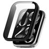 Anti-Scratch Protective Case PC+Tempered Cover Shell Hard Screen Protector for Xiaomi Band 9 Pro