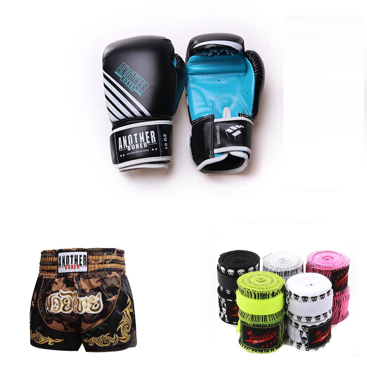 Professional Adult Sanda Children Boxing Gloves Men and Women Boxing Training Kids Boxing Gloves Sets S&226g (48-67kg)