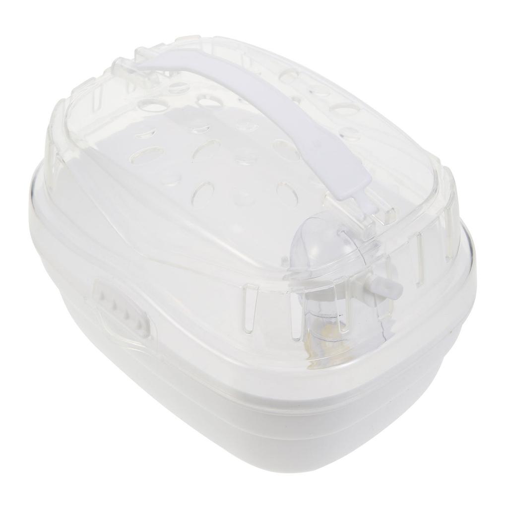 Small Pet Hamster Cage Portable Carrying Case Outdoor Chinchilla House Travel Carrier Ventilated Pet Cage for Hamsters Rabbits