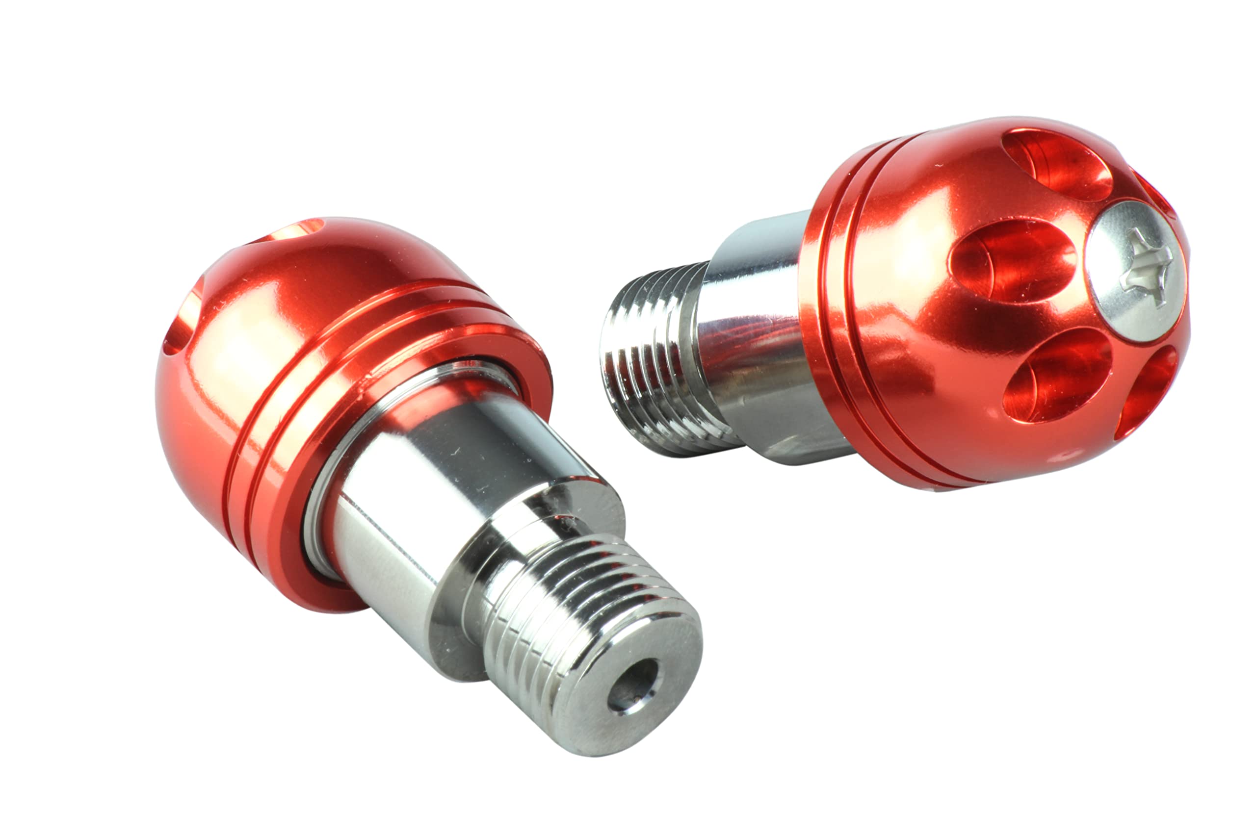 

POSH 031079-14-10 Motorcycle Goods Handlebar End Big Bar End M16 for Yamaha Cars (Weight оранжевый