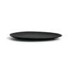 Assiette Plate Ariane Antracita Triangulaire Céramique Noir Ø 21 Cm (12 Unités)