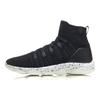 Li Ning Slip Resistant Abrasion Resistant Slip Resistant Abrasion Resistant High top Training Shoes Unisex Black AFJM005-1