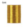 High Quality Embroidery Thread Handmade Gold Silver Cross Stitch Wire Sewing Machine Spool DIY Crafts Accessories Sewing Supply