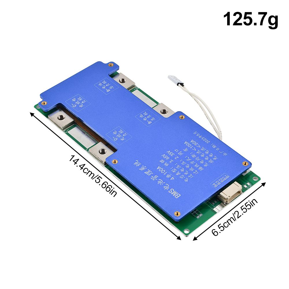 BMS 8S 100A 24V LiFePO4 Battery Protection Board BMS Iron Phosphate LFP Board Charging Controller with Balancing Function