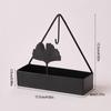 Iron Mosquitoes Coil Holder Butterflies Apricot Leaves Incense Holder Modern Repellent Incense Rack For Home Bedroom Patio
