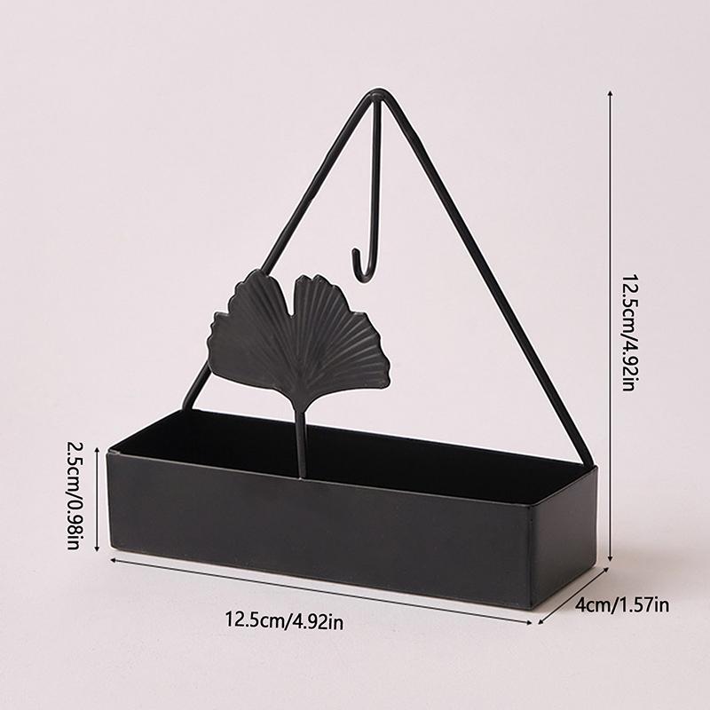 Iron Mosquitoes Coil Holder Butterflies Apricot Leaves Incense Holder Modern Repellent Incense Rack For Home Bedroom Patio