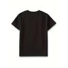 European sizes A Stylish Casual T-Shirt for Children, Featuring a New Print Design. This Cool And Creative Cartoon T-Shirt Is a Perfect Holiday Gift