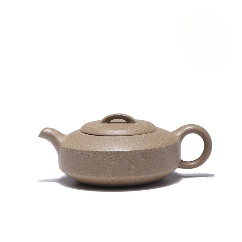 

230 мл Исинские чайники из фиолетовой глины Ручной работы Чайник из сырой руды Крупнозернистый песок 16 меш Секционная глина Чайник для заваривания чая Ситечко Чайный набор из Цзыша