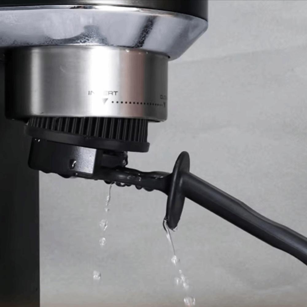 51/58 Mm Coffee Machine Cleaning Brush Detachable Espresso Machine Cleaner  Cafe