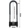All Metal U-Lock Password Door Lock Secure Password Lock for Electric vehicle Bicycles Anti-Theft Anti-Pry Anti-Cut