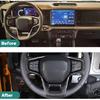 Carbon Fiber Steering Wheel Panel Cover Trim Accessories For Ford Bronco -25
