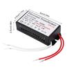 110V auf 12V Elektronischer Transformator Dimm-/Segmentierungs-/Fernbedienung Kompaktes Gehäuse Spannungswandler 60W / 120W Smart