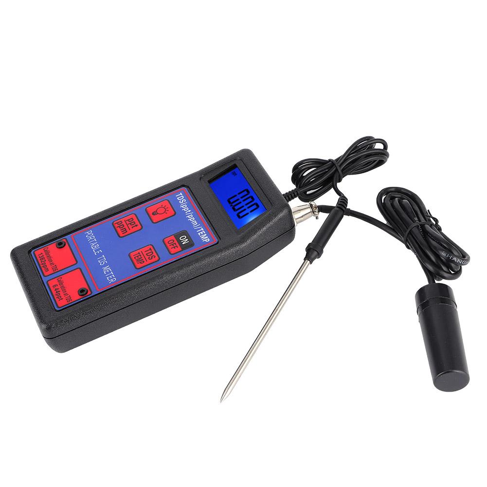 Portable 2?in?1 Salinity Temperature Meter Detector for Laboratory Swimming Pool Hydroponics
