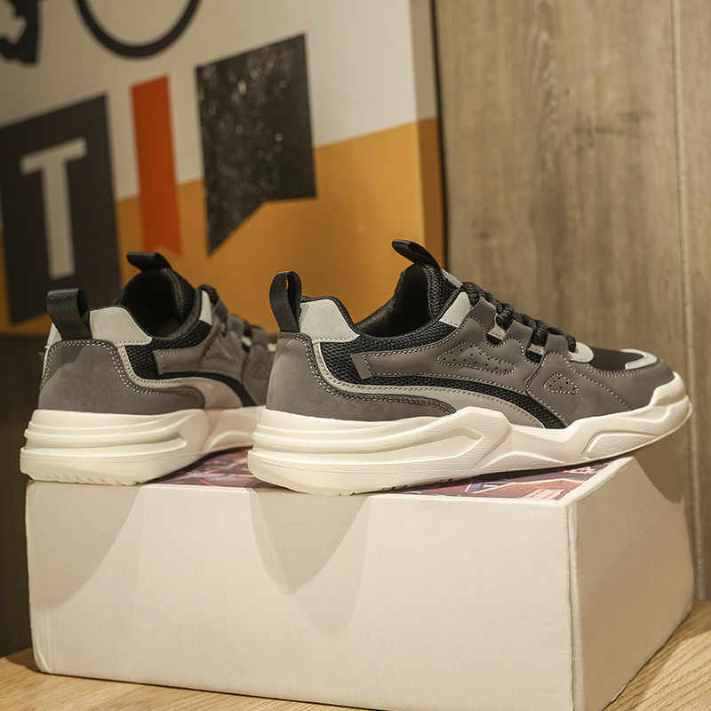 Fashion Ecoleather Synthetic Leather Luxury Shoes Man High Quality Casual Men's Tennis Kit Sneakers Size 37 Sport Maker Suppliers