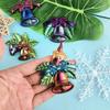 Christmas Combination Bells Keychain Mould Crystal Epoxy Silicone Pendant Mould