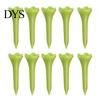 Verstellbarer Tee 10 Stück 38/70/82MM Golf Gestreift Spitze Scharf Kunststoff Ballhalter Trainingshilfe Spike Set Zubehör Golfer Geschenke Robust