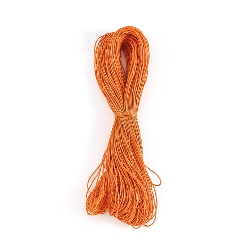 Handmade Diy Wire Jewelry Accessories 1mm Taiwan Wax Cord 3-strand Waxed Thread - Can Be Soldered