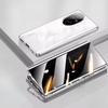 Anti Peeping Case for Huawei Honor 200 Pro, Double Sided Tempered Glass,Metal Frame with Lens Protector Phone Bumpers