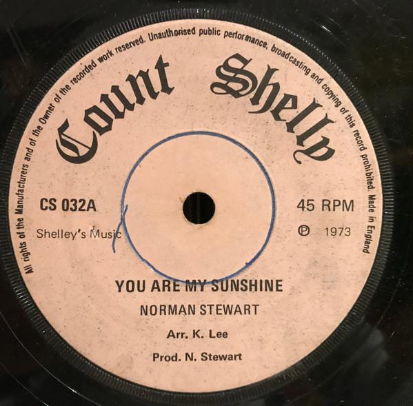 

7inch Record ROMAN STEWART DILLINGER You Are My Sunshine Donkey CS032 Count Shelly 1973 UK Reggae Ska Dub Used