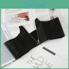 Simple Solid Color Artificial Leather Women Casual Wide Waistband With Zipper For Outdoor Fashion Streetwear