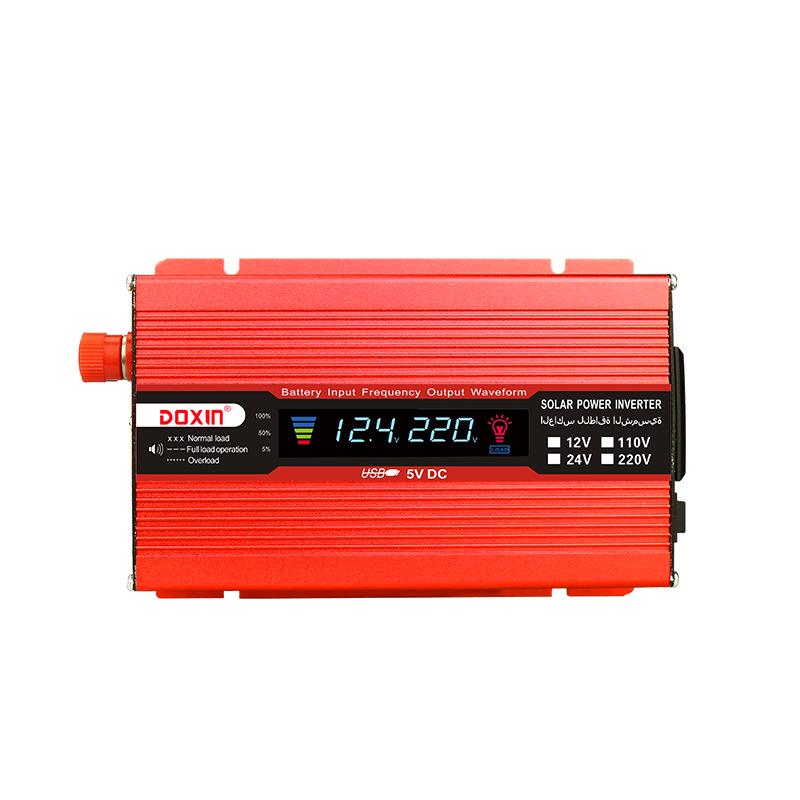 1000W Car Inverter with USB and LCD Screen - Power Supply and Converter