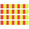 10-50Pcs Football Soccer Referee Card Sets Warning Referee Red Yellow Cards with Wallet Score Sheets Notebook Judge Accessories