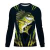 Camicia da pesca da uomo/Top mimetico con protezione UV, Camicia da pesca a maniche lunghe da uomo UPF50+/Abbigliamento da uomo per sport all'aperto estivi