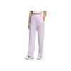 Adidas Graphic Knit Joggers Comfortable Fashion Simple Versatile Casual Pants Women Bottoms Light-Purple JN0720