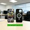 The S-Stone R-Roses Band   Phone Case For iPhone17,16,15,14,13,12,11 Plus,Pro Magnetic with Magsafe Wireless Charging