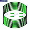 For Kawasaki Ninja650 Ninja 650 Motorcycle 17 Inch Front And Rear Wheel Hub Sticker Decal Waterproof Reflective Rim Stickers
