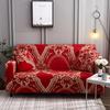 Baroque style sofa covers stretch for living room spandex slipcovers couch cover single double three four seat sectional sofa