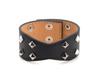Vico Cristallini True Calfskin Bracelet Black