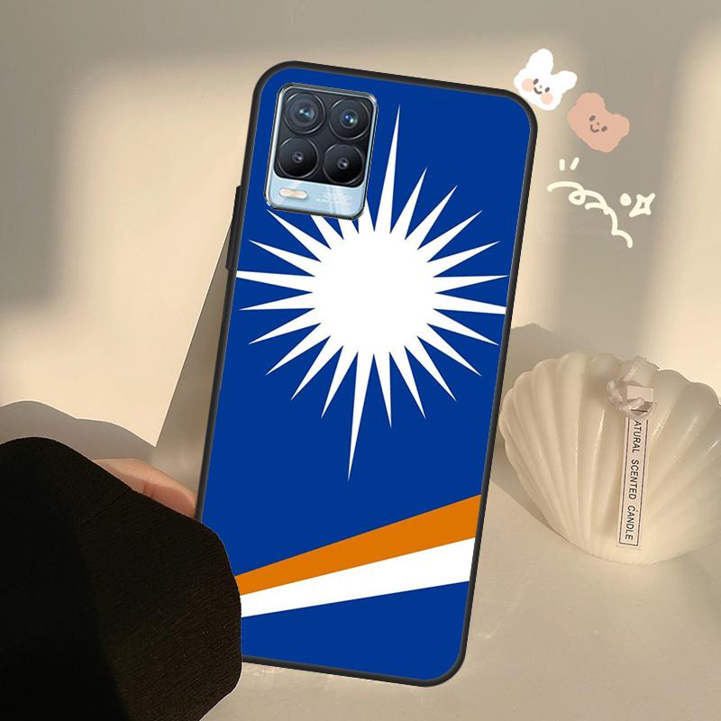 

Marshall Islands Flag Case For Realme C71 C63 C61 C55 C51 C53 C25 C65 C67 C75 11 12 13 14 15 Pro Plus GT6 GT7 Pro Realme C75 4G