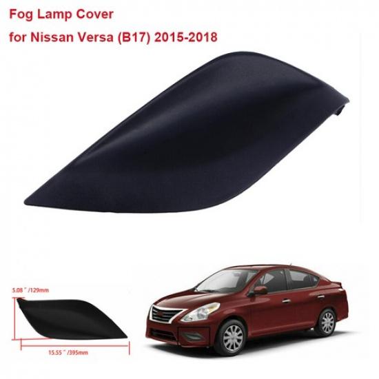 Накладка на противотуманную фару левого бампера для Nissan Versa Sedan 2015-2018