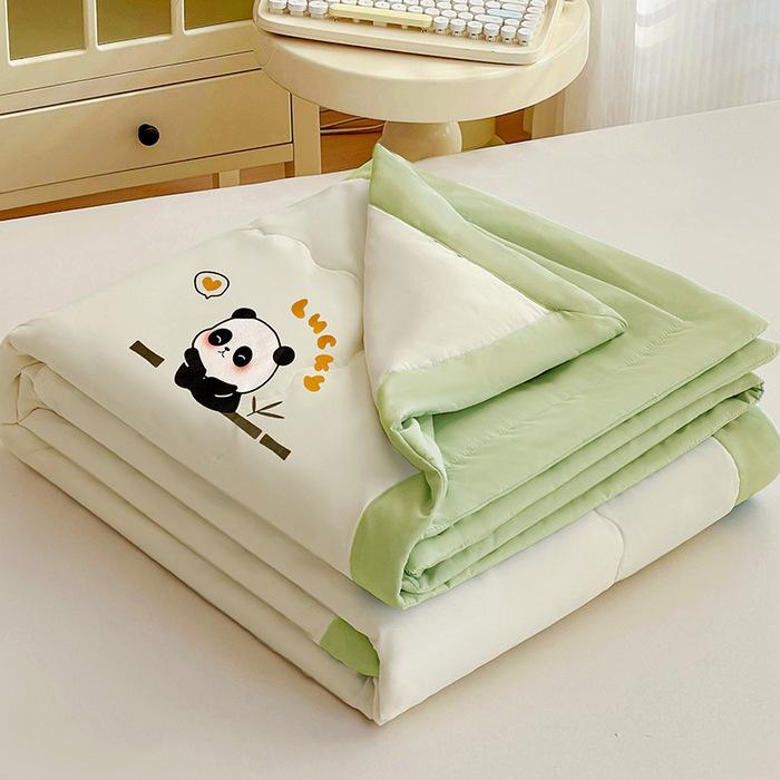 Class A Cotton Summer Quilt for Mother & Baby - Lightweight, Thin, Machine Washable, Perfect for Air Conditioning or Children