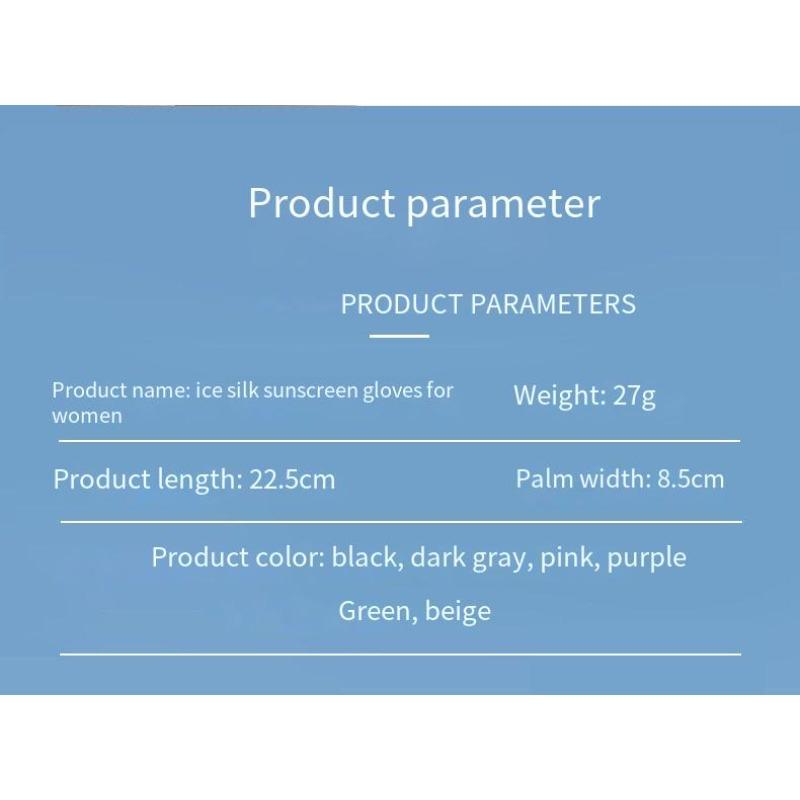 2025 New Sunscreen Gloves Women's UV Protection Flip Cover Summer Ice-feeling Ice Silk Cool Outdoor Cycling Gloves Women