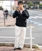 WEGO Jacquard Graphic Knit Zip Size Street Perfect Gift for and Winter Men's Hoodie, M, Black, Casual, Style, Spring, Autumn,