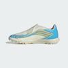 adidas F50 Messi League Laceless TF Little Kid 'Ivory Semi Blue Burst'