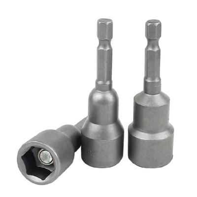 Hex Socket Screw Sleeve Nozzles Nut 1/4" Hexagonal Screwdriver Set Hexagon Nut