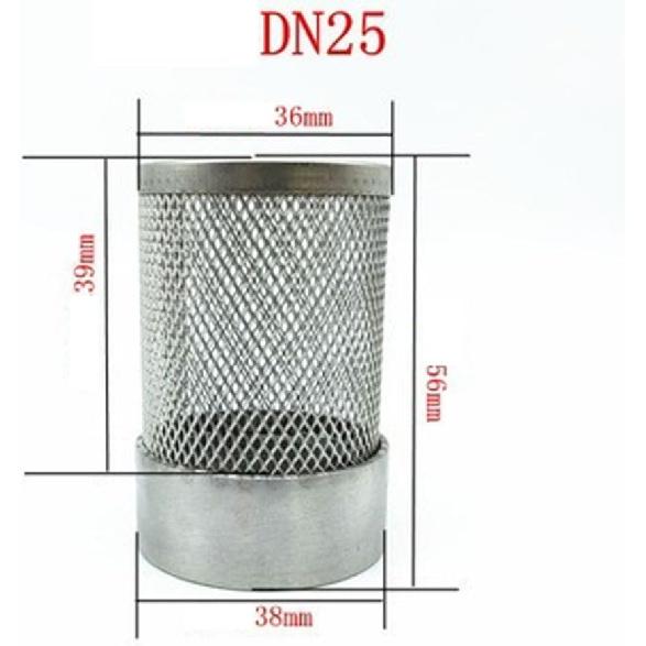 Water Filter, Pipeline Filter, 1pcs Stainless Filter, 1/2" 3/4" 1" 1-1 * 2" 2" 3" 4" Female Thread Filter for Garden Irrigation Aquarium Water Pump,