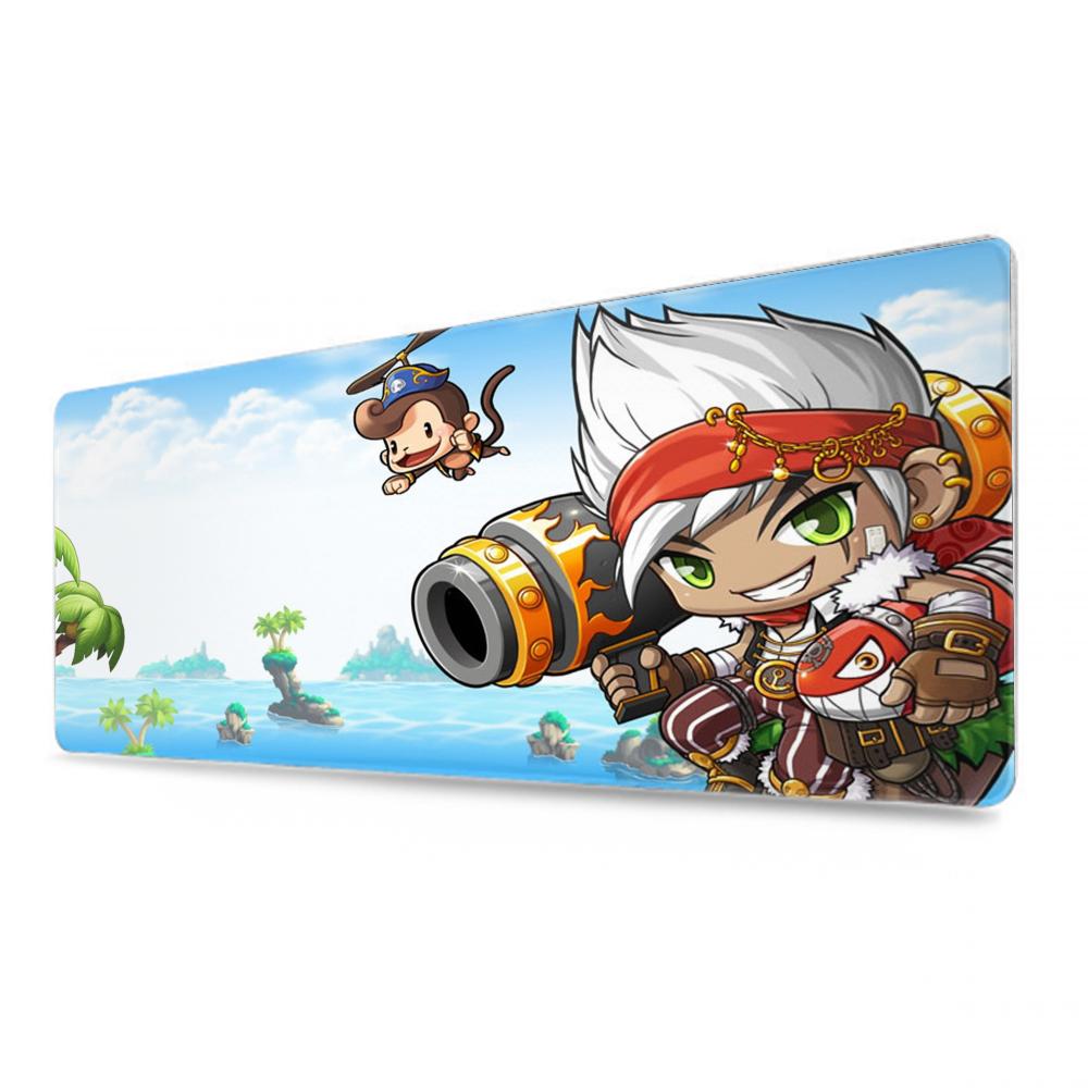 MapleStory Mouse Pad 500X1000 Mm Large Gaming Mousepad Gamer XL Rubber Otaku Keyboard Pad Laptop Desk Mat