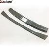 For Toyota CHR C-HR 2016-2018  Steel Car Rear Trunk Bumper Cover Trim Tailgate Door Sill Plate Protector Guard Accessories
